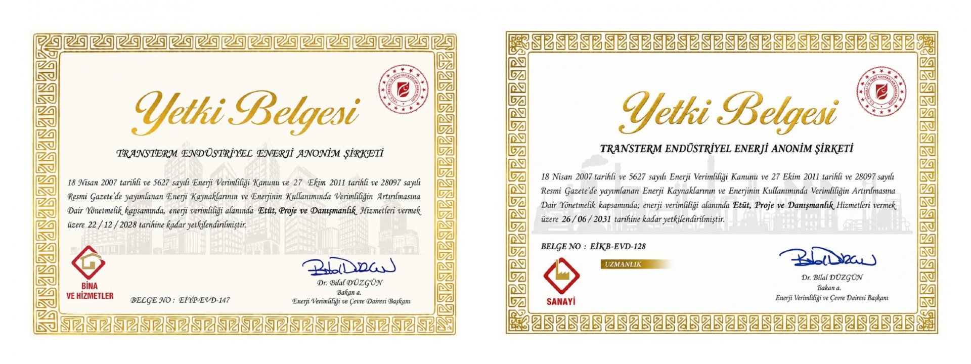 Yetki Belgesi